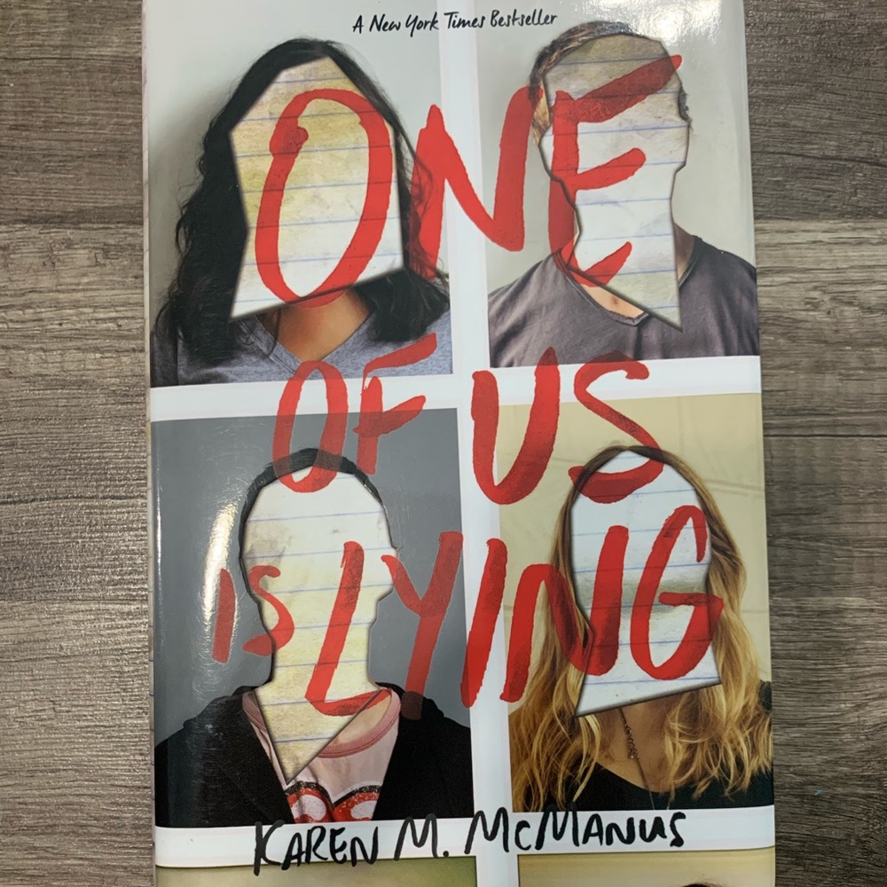 ONE OF US IS LYING BOOK